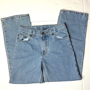 Vintage Faded Glory Jeans Womens 10 Straight Leg High‎ Rise Blue Denim Cotton